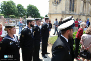 71ème anniversaire du débarquement de Normandie - Ranville – Cimetière militaire – 2015. Photo : Roger Fidelin