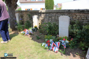 71ème anniversaire du débarquement de Normandie - Ranville – Cimetière militaire – 2015. Photo : Roger Fidelin