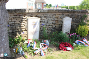 71ème anniversaire du débarquement de Normandie - Ranville – Cimetière militaire – 2015. Photo : Roger Fidelin