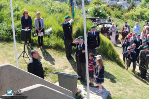 71ème anniversaire du débarquement de Normandie – Port-en-Bessin – 2015. Photo : Roger Fidelin