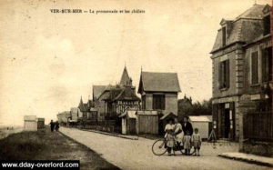 Carte postale de Ver-sur-Mer en 1925