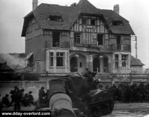 La "Maison des Canadiens" à Bernières-sur-Mer. Photo : Archives Canada