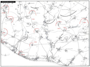 Carte de la situation à Juno Beach le 6 juin 1944 à minuit en Normandie. Photo : D-Day Overlord