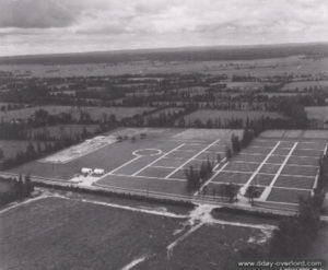 Les tombes du cimetière américain de La Cambe. Photo : US National Archives