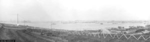 Vue générale d'Omaha Beach le 10 juin 1944. Photo : US National Archives