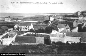 Carte postale de Saint-Laurent-sur-Mer datant des années 1910. Photo : DR