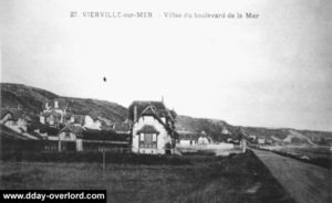 Carte postale de Vierville-sur-Mer datant des années 1910. Photo : DR