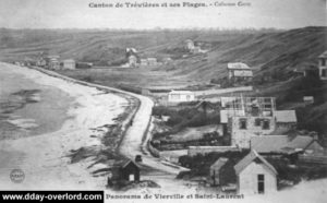 Carte postale de Vierville-sur-Mer datant des années 1910. Photo : DR