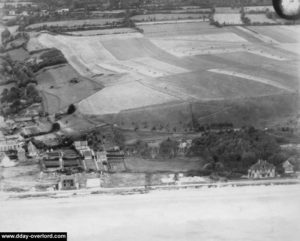 Photo aérienne des Moulins le 30 juin 1943. Photo : US National Archives