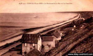 Carte postale de Vierville-sur-Mer datant des années 1920. Photo : DR
