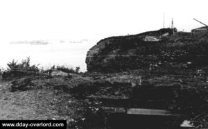 Bunker de la station radar de la Pointe de la Percée. Photo : US National Archives