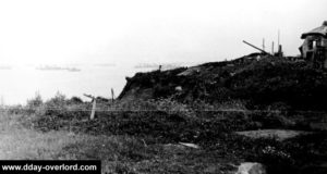 Bunker de la station radar de la Pointe de la Percée. Photo : US National Archives