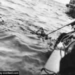 Au large d'Omaha Beach, sauvetage de soldats en perdition le Jour-J. Photo : US National Archives