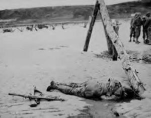 La plage d'Omaha témoigne de tous les sacrifices américains du Jour J. Photo : US National Archives