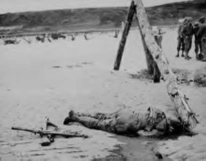 La plage d'Omaha témoigne de tous les sacrifices américains du Jour J. Photo : US National Archives
