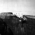 Traces des combats sur cette casemate H667 du Wn 65 à Omaha Beach. Photo : US National Archives