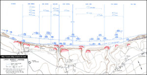 Plan d’assaut du débarquement des renforts à Omaha Beach. Photo : D-Day Overlord