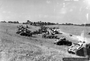 Photos de Bretteville-le-Rabet pendant la bataille de Normandie dans le département du Calvados 1
