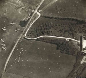 7 juin 1944 : photographie aérienne de la Landing Zone « N ». Photo : IWM