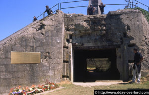 Casemate H669 du point d'appui allemand codé Wn 62 à Omaha Beach (Colleville-sur-Mer). Photo : D-Day Overlord