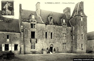 Le château Saint-Paul de Saint-Pierre-du-Mont en 1920