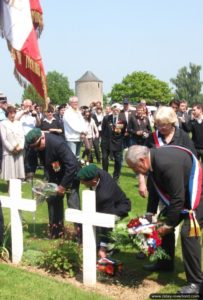 Cimetière militaire de Ranville - Photos des commémorations 2013 - 69ème anniversaire du débarquement de Normandie. Photo : D-Day Overlord