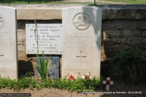 Cimetière militaire de Ranville - Photos des commémorations 2013 - 69ème anniversaire du débarquement de Normandie. Photo : D-Day Overlord