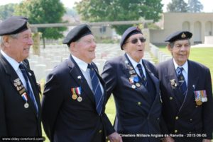 Cimetière militaire de Ranville - Photos des commémorations 2013 - 69ème anniversaire du débarquement de Normandie. Photo : D-Day Overlord