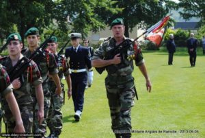 Cimetière militaire de Ranville - Photos des commémorations 2013 - 69ème anniversaire du débarquement de Normandie. Photo : D-Day Overlord