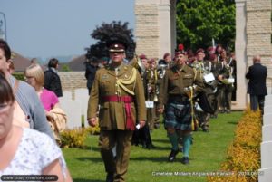 Cimetière militaire de Ranville - Photos des commémorations 2013 - 69ème anniversaire du débarquement de Normandie. Photo : D-Day Overlord