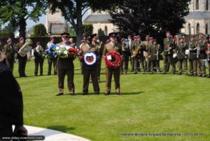 Cimetière militaire de Ranville - Photos des commémorations 2013 - 69ème anniversaire du débarquement de Normandie. Photo : D-Day Overlord