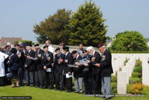 Cimetière militaire de Ranville - Photos des commémorations 2013 - 69ème anniversaire du débarquement de Normandie. Photo : D-Day Overlord