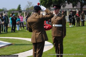 Cimetière militaire de Ranville - Photos des commémorations 2013 - 69ème anniversaire du débarquement de Normandie. Photo : D-Day Overlord