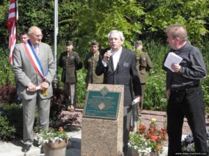 Le vétéran Jack Port à Sainteny - Commémorations 2013 - 69ème anniversaire du débarquement de Normandie. Photo : D-Day Overlord