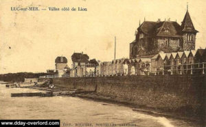 Carte postale de Luc-sur-Mer avant 1944