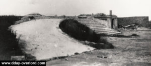 Le bunker qui a remplacé le casino de Riva Bella sur le point d'appui Wn 10. Photo : Bundesarchiv