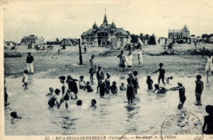 Carte postale du casino de Riva-Bella en 1939