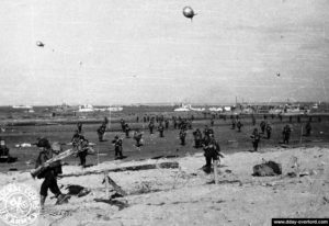Débarquement de renforts sur Utah Beach. Photo : US National Archives
