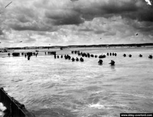 Débarquement de l'infanterie sur Utah Beach. Photo : US National Archives