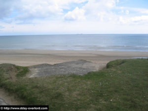 La plage des Dunes-de-Varreville à Utah Beach. Photo : D-Day Overlord