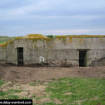 Abri allemand à proximité immédiate du point d'appui allemand W5, à Utah Beach. Photo : D-Day Overlord