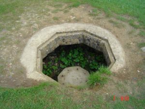 Toboruk du point d'appui Wn62 à Omaha Beach (Colleville-sur-Mer) abritant un mortier . Photo : D-Day Overlord