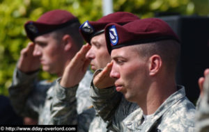 Amfreville - Commémorations 2009 - 65ème anniversaire du débarquement de Normandie. Photo : D-Day Overlord