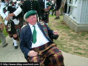 Bill Millin - Colleville-Montgomery - Commémorations 2009 - 65ème anniversaire du débarquement de Normandie. Photo : D-Day Overlord