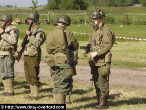 Carentan Airborne Festival 2007 et reconstitution d'un camp militaire - 63ème anniversaire du débarquement de Normandie. Photo : D-Day Overlord