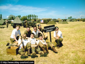 Carentan Airborne Festival 2007 et reconstitution d'un camp militaire - 63ème anniversaire du débarquement de Normandie. Photo : D-Day Overlord