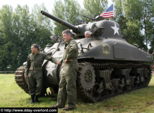 Carentan Airborne Festival 2007 et reconstitution d'un camp militaire - 63ème anniversaire du débarquement de Normandie. Photo : D-Day Overlord