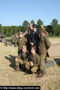 Carentan Airborne Festival 2007 et reconstitution d'un camp militaire - 63ème anniversaire du débarquement de Normandie. Photo : D-Day Overlord