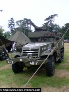 Véhicules militaires de collection - Commémorations 2009 - 65ème anniversaire du débarquement de Normandie. Photo : D-Day Overlord