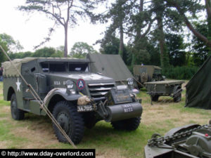 Véhicules militaires de collection - Commémorations 2009 - 65ème anniversaire du débarquement de Normandie. Photo : D-Day Overlord